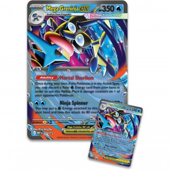 Pokémon TCG: Mega Greninja ex Premium Collection rinkinys